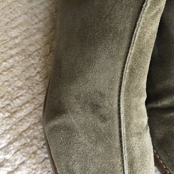 Jimmy Choo Suede Biker Boots Rabbit Fur - Picture 12 of 14